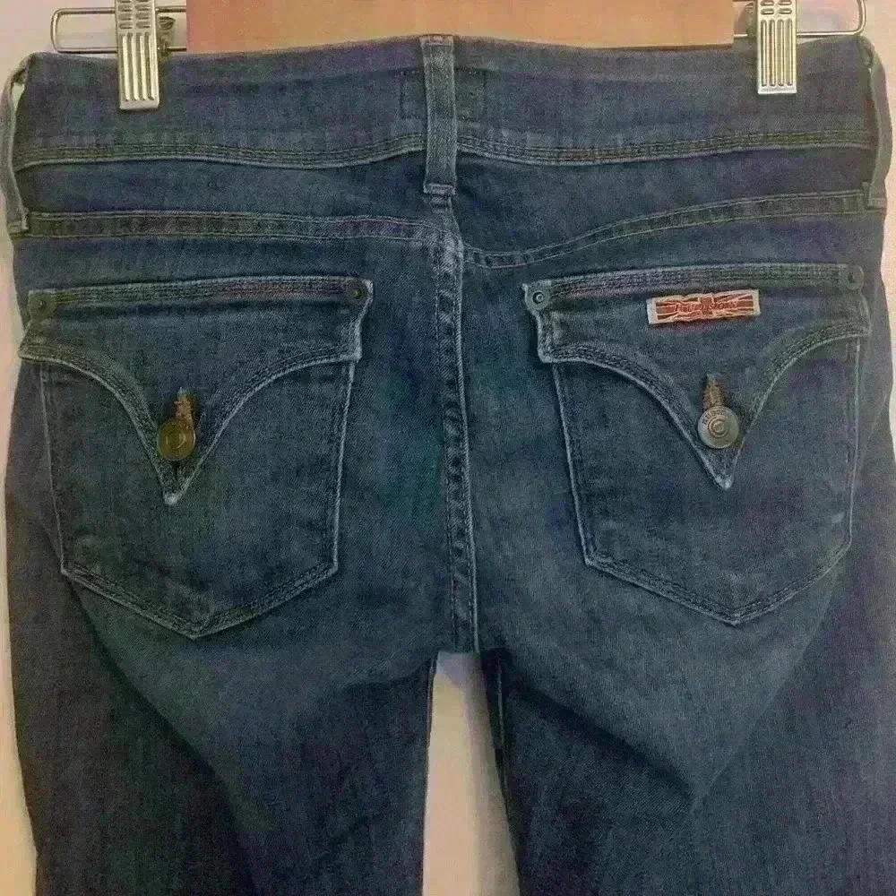 Hudson Womens Jeans Ginny Straight Ankle with Cuff, size 25